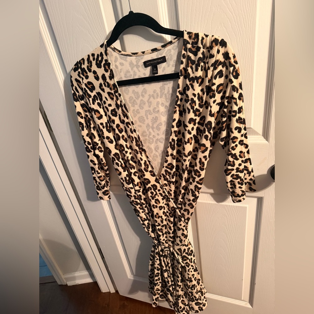 Banana Republic Animal Print Dress